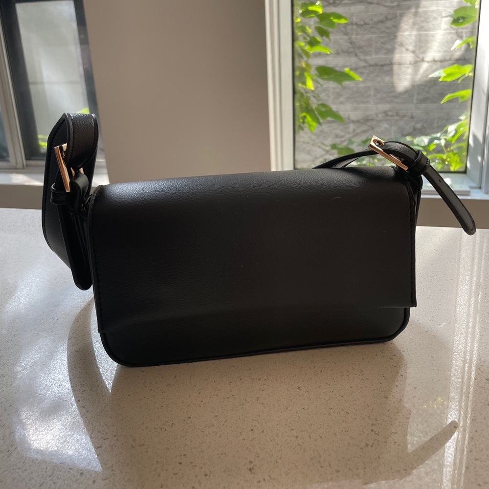 Vintage Black Shoulder Bag